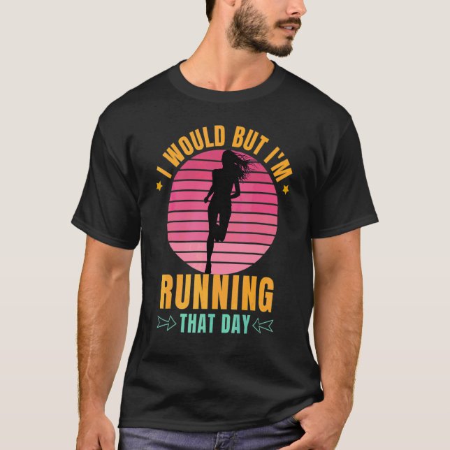 Men jag kör den dagen med Retro Gr T Shirt (Framsida)