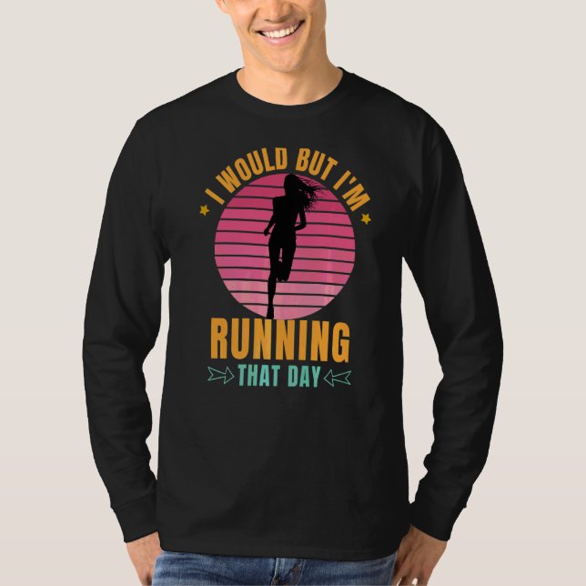 Men jag kör den dagen med Retro Gr T Shirt (Framsida)