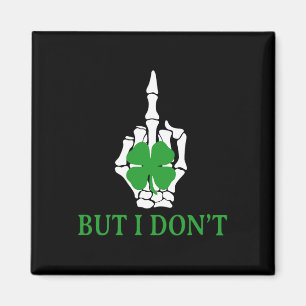 Men jag matchar inte St patricks day Par Morsa Magnet