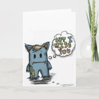 Men jag missa dig kort