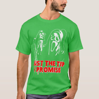 Men Justheip I Promise Horror skeleton Halloween b T Shirt