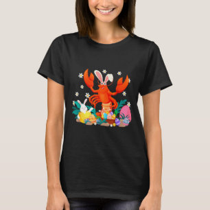 Men kvinnor rolig kräftor påsk söndag kanin ägg t shirt