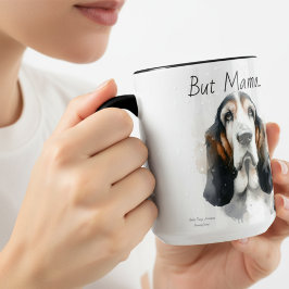 Men Mamma...... Basset Hound Modern Mugg