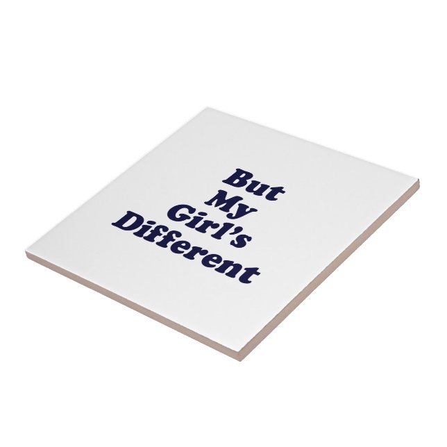 Men min flicka är annorlunda kakelplatta (Sidan)