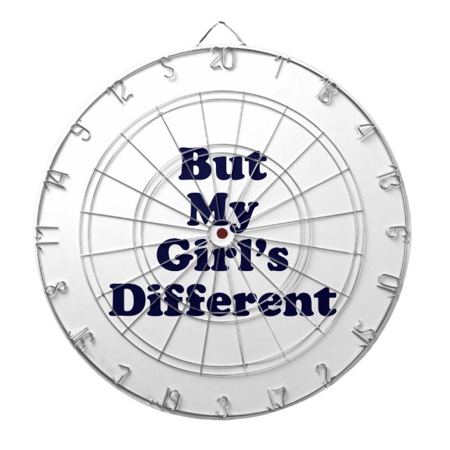 Men min flicka är annorlunda piltavla (Framsidan)