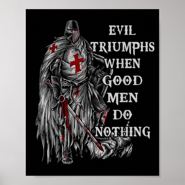 Men Onda Segrar När Godt Ingenting Poster (Framsidan)