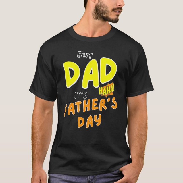Men Pappa dess hektar T Shirt (Framsida)