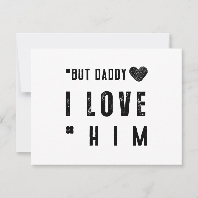 Men pappa i Kärlek Him OSA Kort (Framsida)