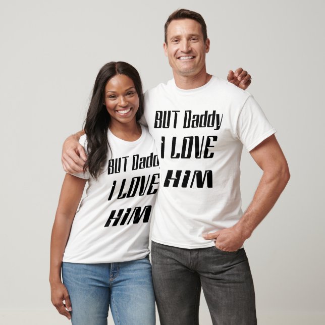 Men pappa i Kärlek Him T Shirt (Unisex)