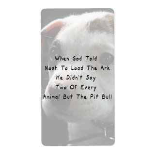 Men Pit Bull Fraktsedel