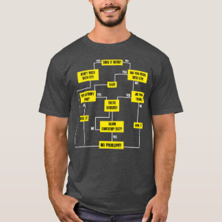 Men Problem Solving Chart  T Shirt