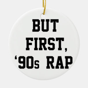 Men rappa först julgransprydnad keramik