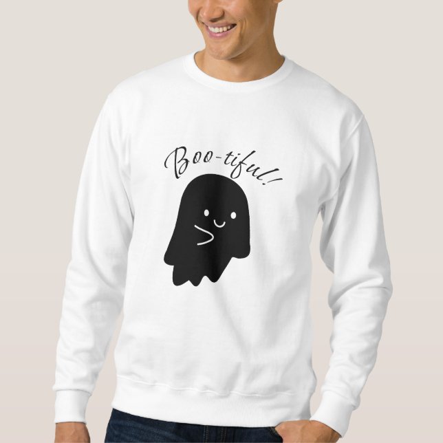 Men’s Boo-tiful Ghost Sweatshirt (Framsida)