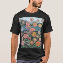 Men’s Floral Quote Garden Lovers T Shirt