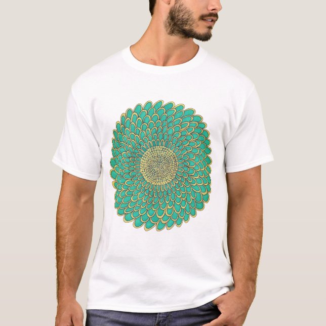 Men’s Mandala T-shirt  (Framsida)