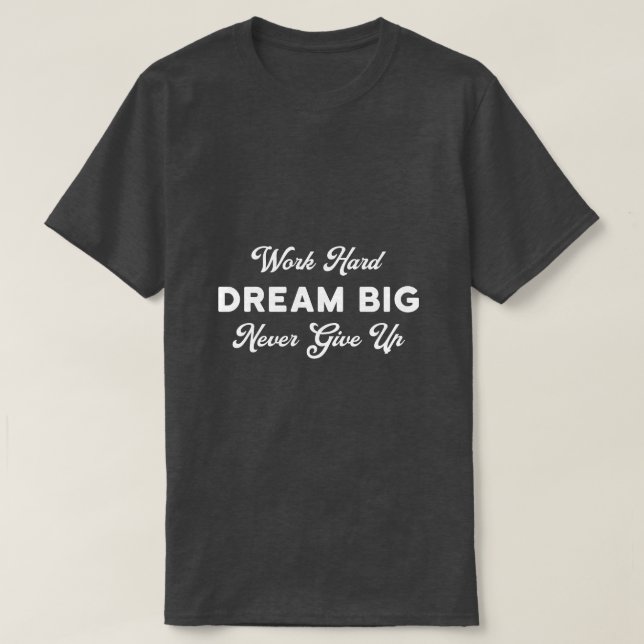 Men’s Motivational Quote T-Shirts, Hoodies & Long  T Shirt (Design framsida)
