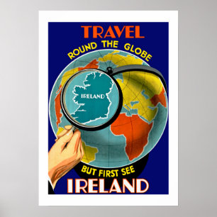 Men se först Irland! Poster