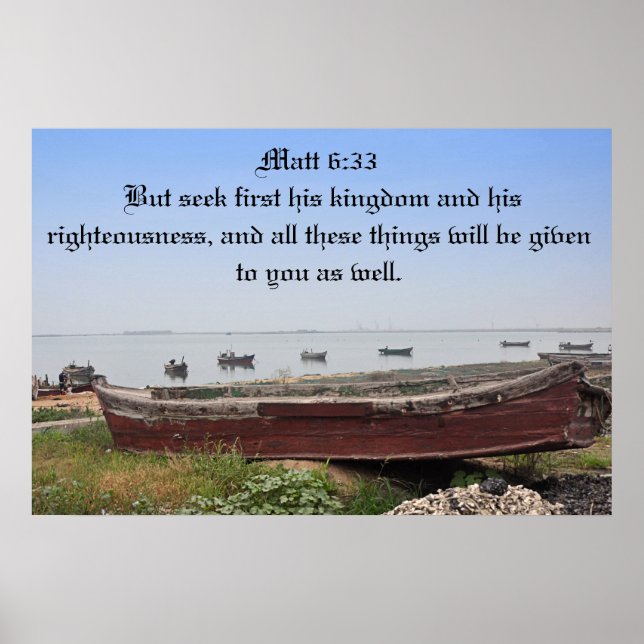 Men sök först sitt rike poster (Framsidan)