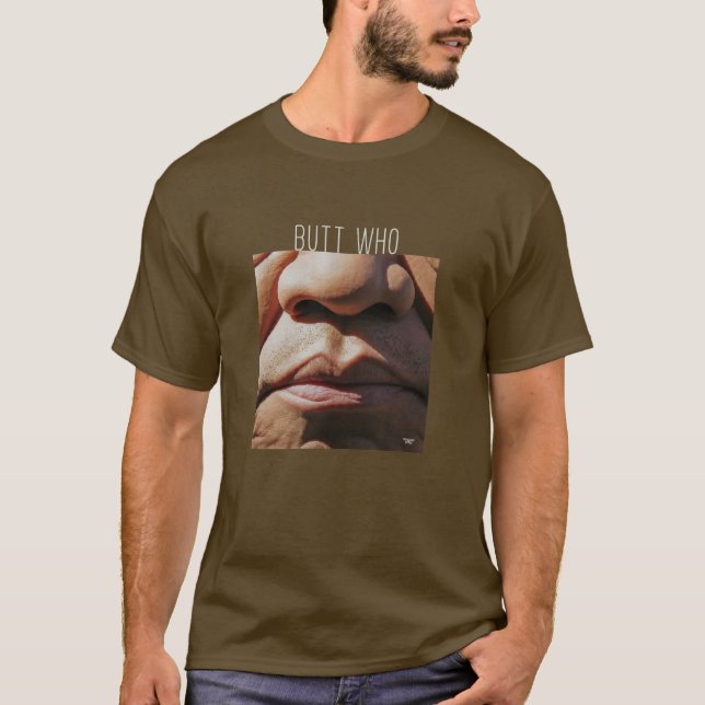 Men som näsa t shirt (Framsida)