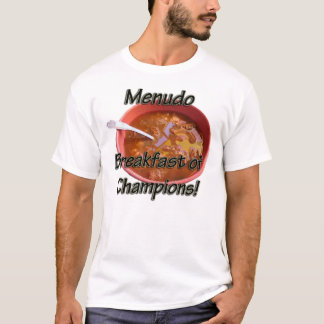 Men t skjorta - Menudo frukost av mästare! Tee Shirt