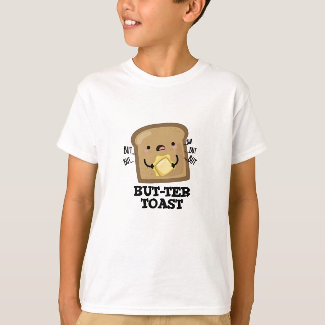 Men Toast Funny Bread Pun Mörk BG T Shirt (Framsida)