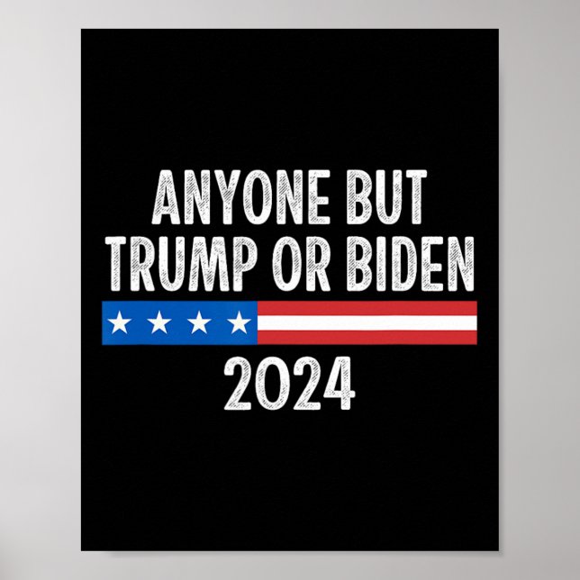 Men Trump eller Biden 2024 - Vintage Stil - Poster (Framsidan)