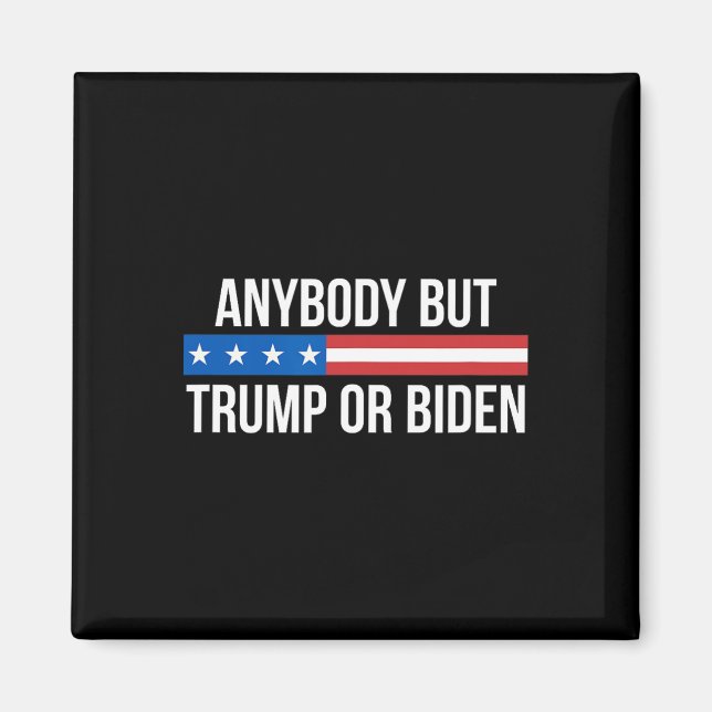 Men trump eller biden - magnet (Framsidan)