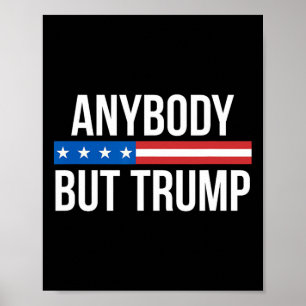 Men Trump President Donald Trump 2024 Poster