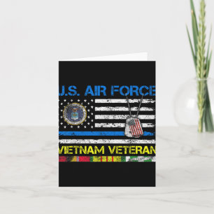 Men US Air Force Vietnam Veteran, USAF Veteran Fl Kort