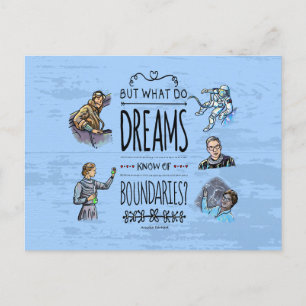Men vad vet Dreams om Boundaries Earhart? Vykort