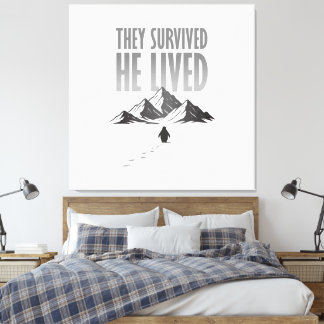 Men Varför Nihilist Pingvin Motivation Canvastryck