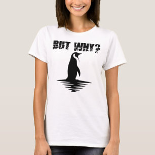 Men Varför Pingvin, Pingvin Gående Grafik T Shirt