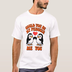 Men varför pingvin skjorta, Rolig djur skjorta. T Shirt