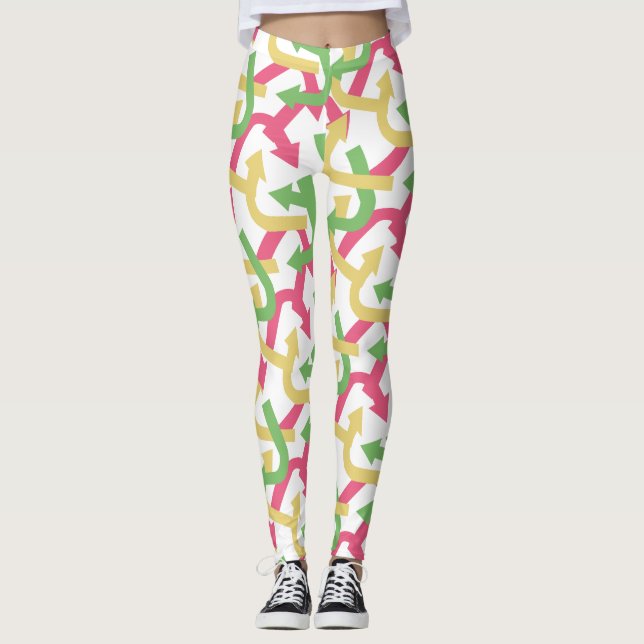 MEN WOMAN REFURBISHED BY MASANSER PIXELAT LEGGINGS (Framsida)