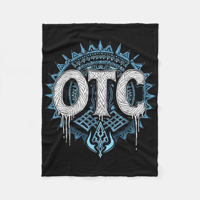 Men Women Kids Otc Bloodline Wrestling Roman Fan M Fleecefilt (Framsidan)