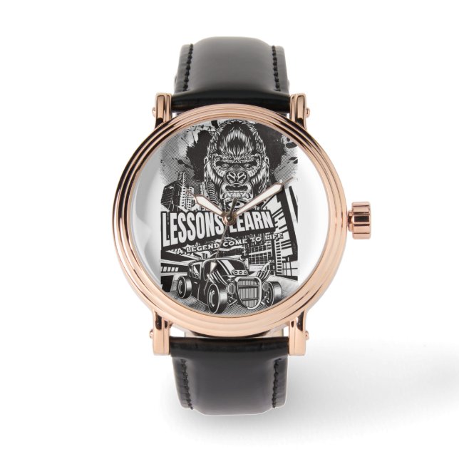 Men/Women Legendary Gorilla eWatch Watch Armbandsur (Framsida)