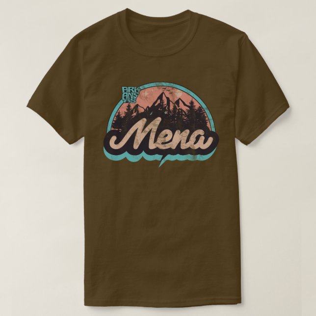 Mena, Arkansas T Shirt (Design framsida)