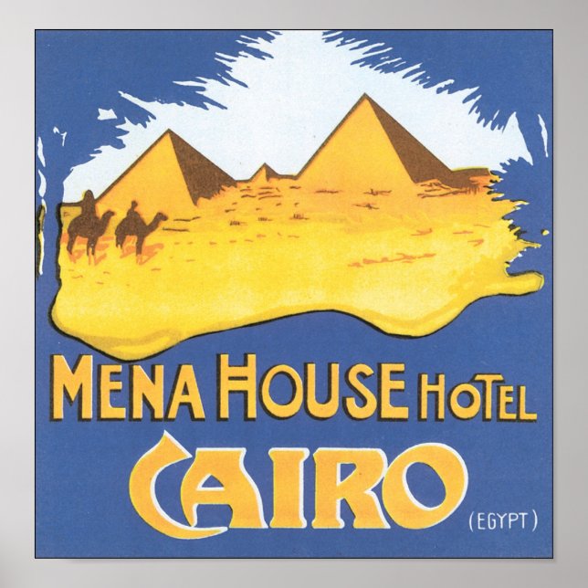 Mena House Hotel Poster (Framsidan)