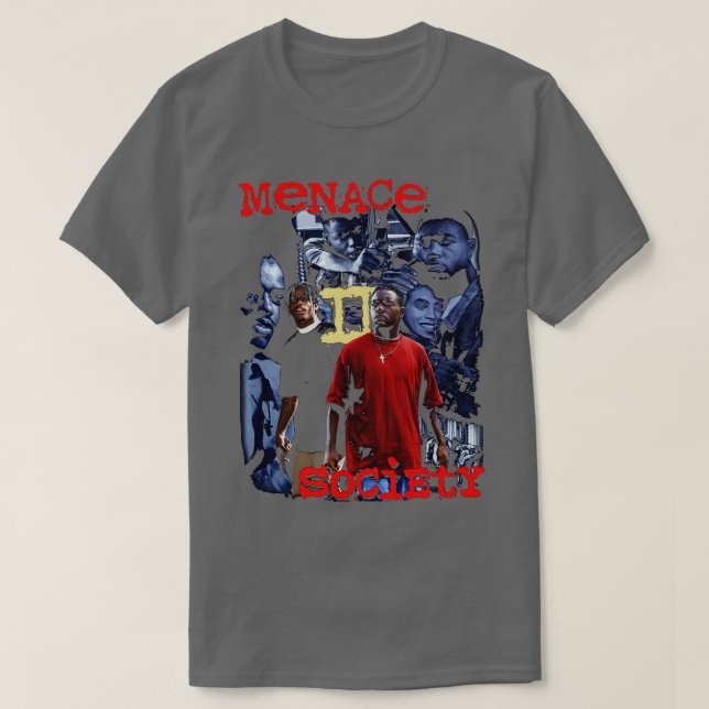 Menace 2 Society T Shirt (Design framsida)