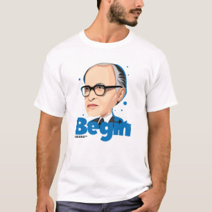 Menachem börjar israelisk premiärminister t shirt