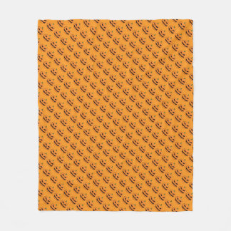 Menacing Jack O'Lantern Halloween Fleecefilt