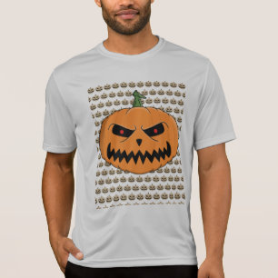 Menacing Jack O'Lantern Halloween T Shirt
