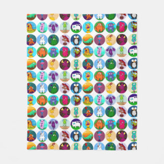 Menageriefilt, medel fleecefilt