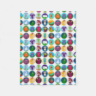 Menageriefilt som är liten fleecefilt