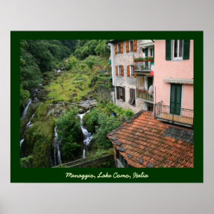 Menaggio bygd poster