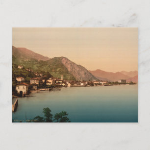 Menaggio I, Sjö Como, Lombardiet, Italien Vykort