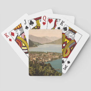 Menaggio III, sjö Como, Lombardy, italien Casinokort