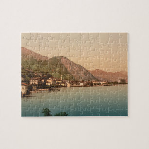 Menaggio mig, sjö Como, Lombardy, italien Pussel