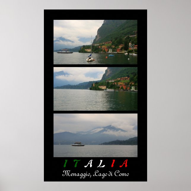 Menaggio Poster (Framsidan)