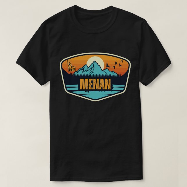 Menan, Idaho T Shirt (Design framsida)